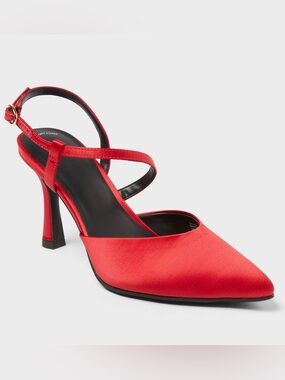 A New Day - Women’s Rosemary Heels with Memory Foam Insole Size 8